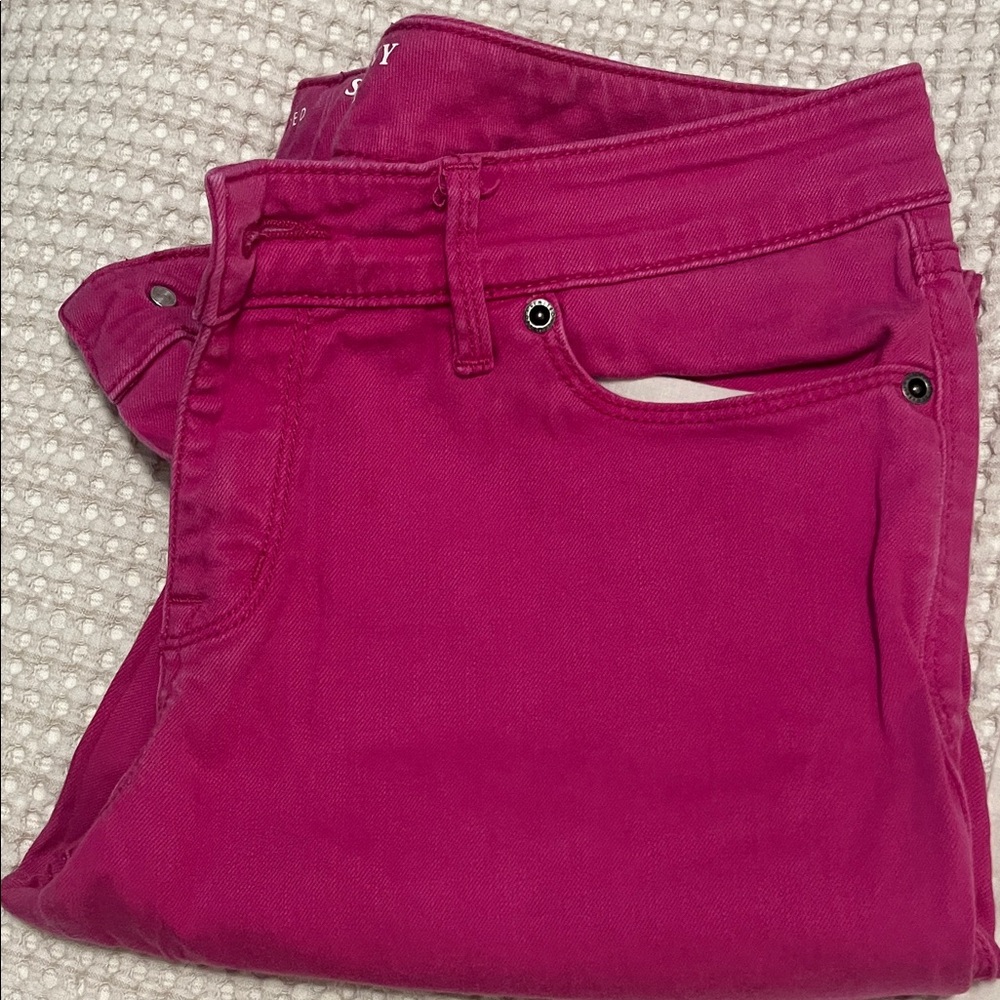Vibrant Pink Women's Jeans